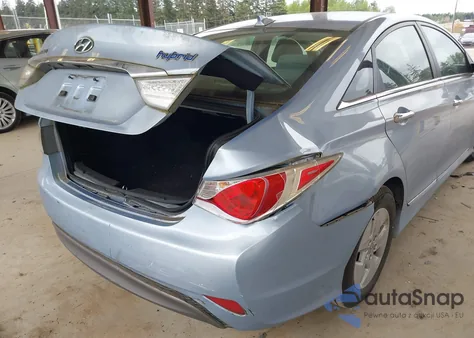 2012 Hyundai Sonata Hybrid z USA, uszkodzony, nr VIN KMHEC4A44CA035656